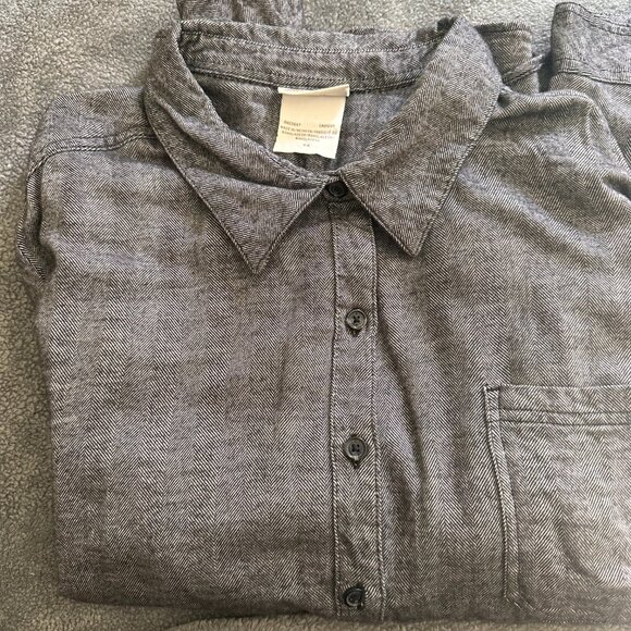 Dickies Herring Bone Long Sleeve Shirt - Picture 3 of 3